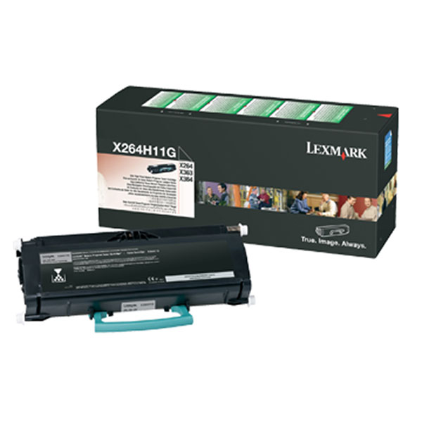 Lexmark X264, X363, X364 High Yield Return Program Toner Cartridge for US Government (9,000 Yield) (TAA Compliant Version of X264H11G)