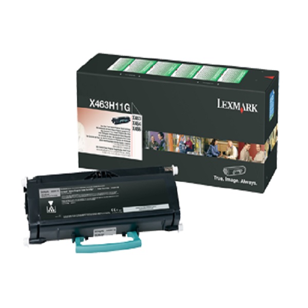 Lexmark X463, X464, X466 High Yield Return Program Toner Cartridge (9,000 Yield)