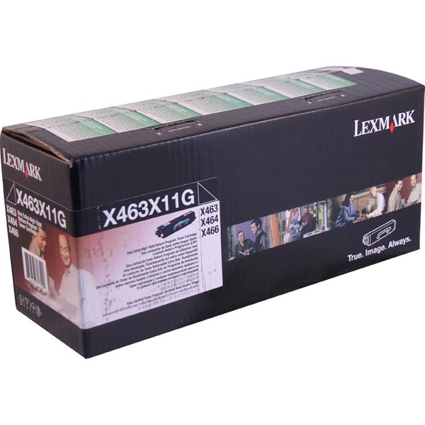 Lexmark X463, X464, X466 Extra High Yield Return Program Toner Cartridge (15,000 Yield)