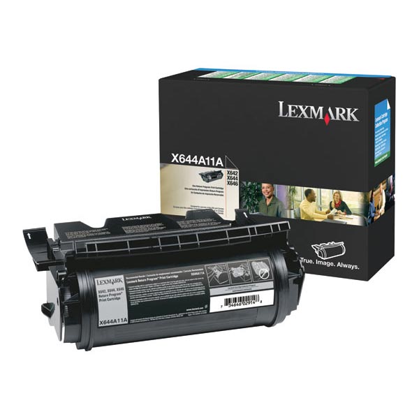 Lexmark X642, X644, X646 Return Program Toner Cartridge (10,000 Yield)