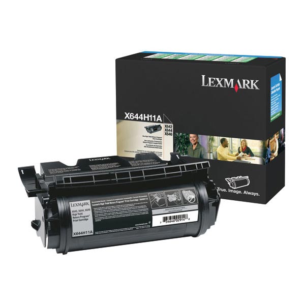 Lexmark X642, X644, X646 High Yield Return Program Toner Cartridge (21,000 Yield)