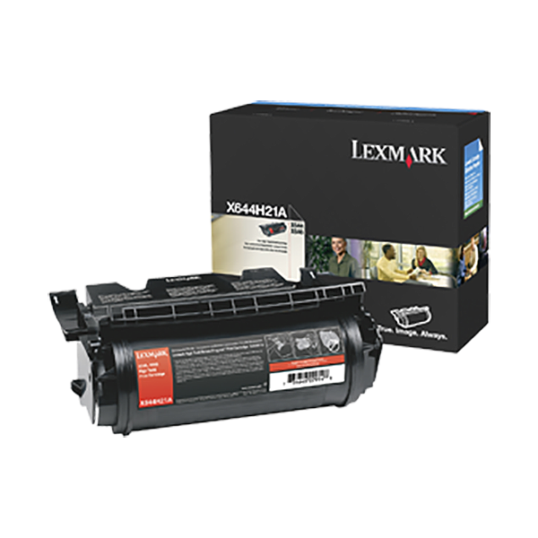 Lexmark X642, X644, X646 High Yield Toner Cartridge (21,000 Yield)