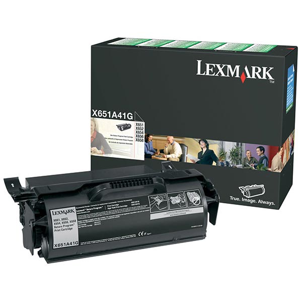 Lexmark X651, X652, X654, X656, X658 Return Program Toner Cartridge for US Government (7,000 Yield) (TAA Compliant Version of X651A11A)