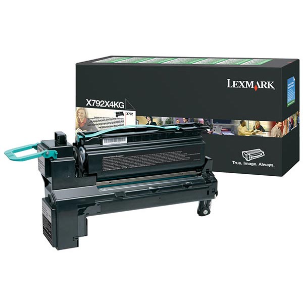 Lexmark X792 Extra High Yield Black Return Program Toner Cartridge for US Government (20,000 Yield) (TAA Compliant Version of X792X1KG)