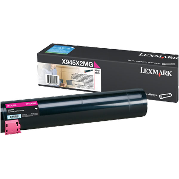 Lexmark X940, X945 High Yield Magenta Non-Return Program Toner Cartridge (22,000 Yield)