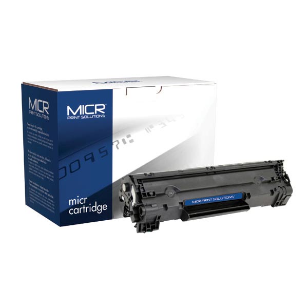 MICR Print Solutions New MICR Toner Cartridge for LJ M1120 M1522 P1505 (Alternative for HP CB436A 36A) (2000 Yield)