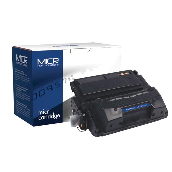 MICR Print Solutions New MICR High Yield Toner Cartridge for LJ 4250 4350 (Alternative for HP Q5942X 42X) (20000 Yield)