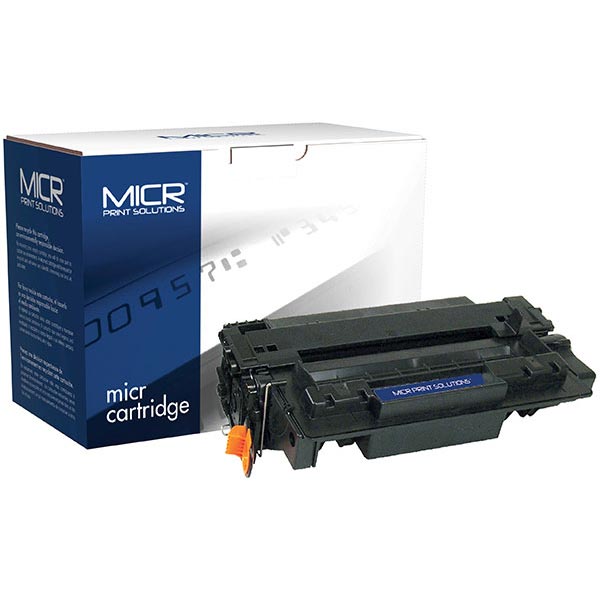 MICR Print Solutions New MICR High Yield Toner Cartridge for LJ M521 M525 flow M525c P3010 P3015 (Alternative for HP CE255X 55X) (12500 Yield)