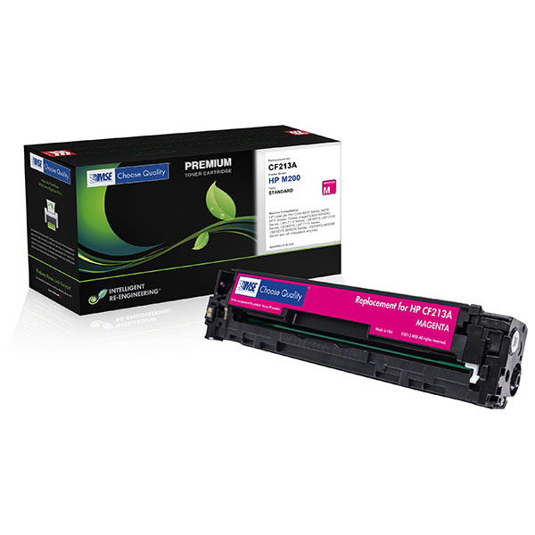 MSE Remanufactured Magenta Toner Cartridge for LJ Pro 200 Color M251 M276 imageCLASS MF8280CW (Alternative for HP CF213A 131A Canon 6270B001AA 131) (1800 Yield)