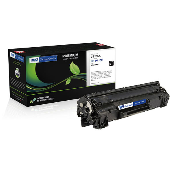 MSE Remanufactured Toner Cartridge for LJ Pro M1130 M1210 Series P1102 P1109 imageCLASS LBP6000 LBP6030w MF3010 (Alternative for HP CE285A 85A Canon 3484B001AA 125) (1600 Yield)