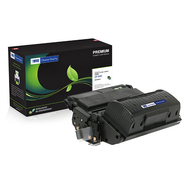 MSE Remanufactured Extended Yield Toner Cartridge for LJ 4200 4250 4300 4345 4350 (Alternative for HP Q5942X 42X Q1338A 38A Q1339A 39A Q5945A 45A) (23-28000 Yield) (Yield Varies By Device)