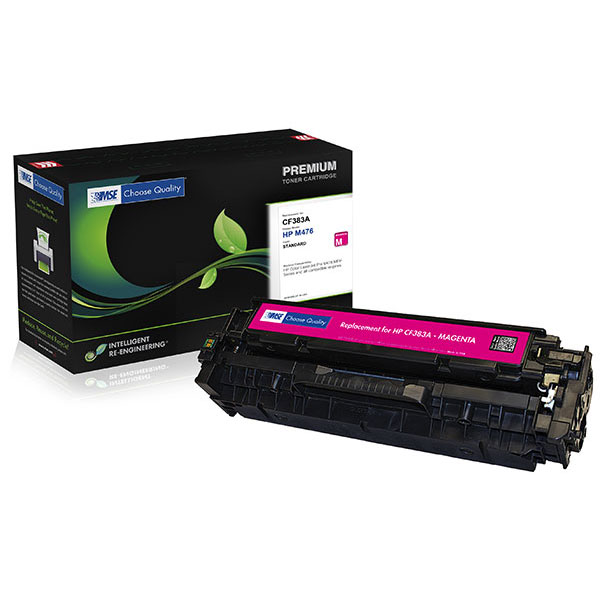 MSE Remanufactured Magenta Toner Cartridge for Color LJ Pro M476 (Alternative for HP CF383A 312A) (2700 Yield)