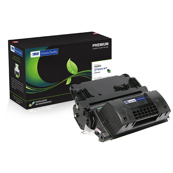 MSE Remanufactured Extended Yield Toner Cartridge for LJ M602 M603 M4555 MFP (Alternative for HP CE390X 90X) (40000 Yield)