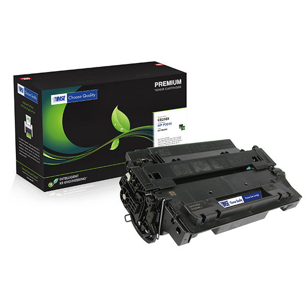 MSE Remanufactured Extended Yield Toner Cartridge for LJ M521 M525 P3010 P3015 (Alternative for HP CE255X 55X) (20000 Yield)