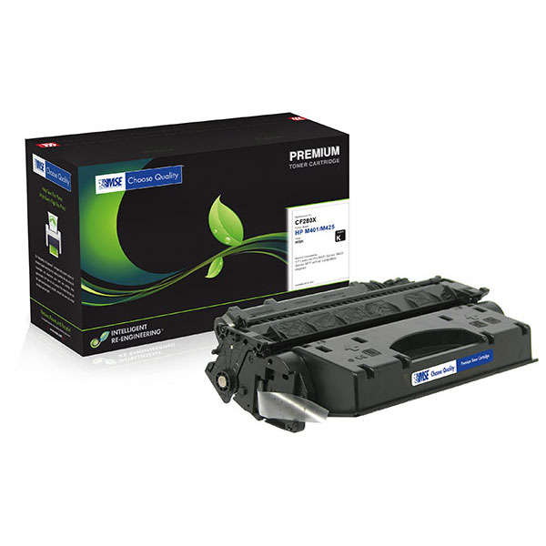 MSE Remanufactured High Yield Toner Cartridge for LJ M401 M425 (Alternative for HP CF280X 80X) (6900 Yield)