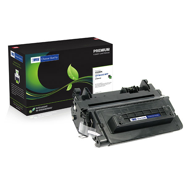 MSE Remanufactured Extended Yield Toner Cartridge for LJ M601 M602 M603 M4555 MFP (Alternative for HP CE390A 90A) (18000 Yield)