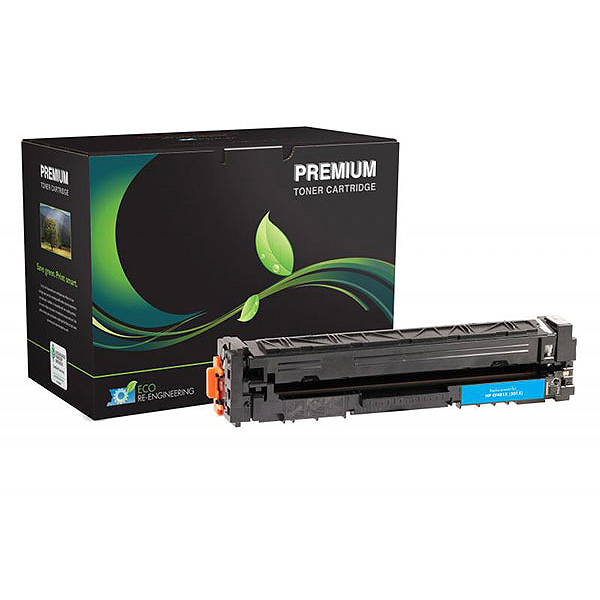 MSE Remanufactured High Yield Cyan Toner Cartridge for LJ M252 M277 (Alternative for HP CF401X 201X) (2300 Yield)