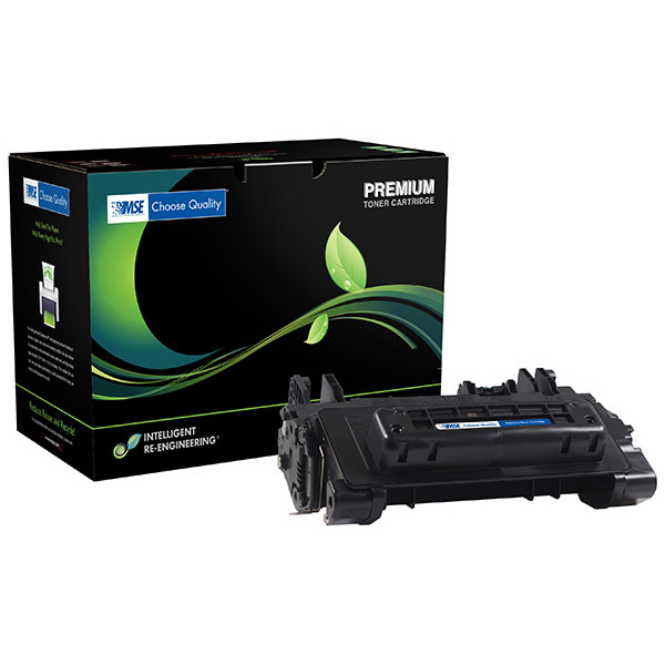 MSE Remanufactured Extended Yield Toner Cartridge for LJ M604 M605 M606 M630 (Alternative for HP CF281A 81A) (18000 Yield)