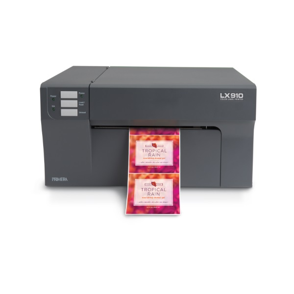 Primera LX910 Color Label Printer (Built-in Cutter) (Prints up to 4.5"/sec) (Prints up to 8" wide) (4800 dpi) (USB)