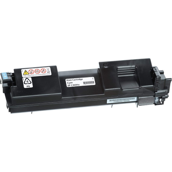 Ricoh SP C360DNw High Yield Cyan Print Cartridge (5,000 Yield)