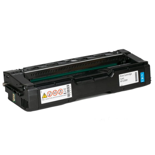 Ricoh M C250FW, P C301W AIO Print Cartridge Cyan M C250H (6,300 Yield)