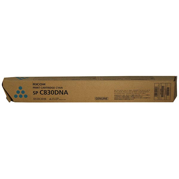 Ricoh Aficio SP C830DN, C831DN Cyan Toner Cartridge (27,000 Yield)