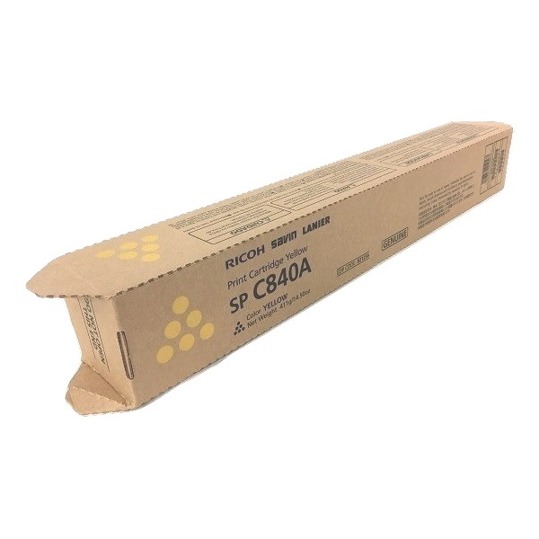 Ricoh SP C840, C842 Yellow Toner Cartridge (34,000 Yield)