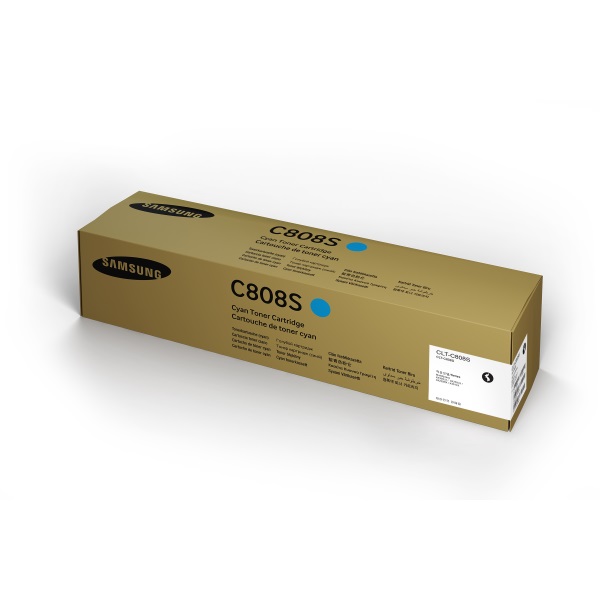 Samsung CLT-C808S MultiXpress X4250LX, X4300LX Cyan Toner Cartridge (20,000 Yield)