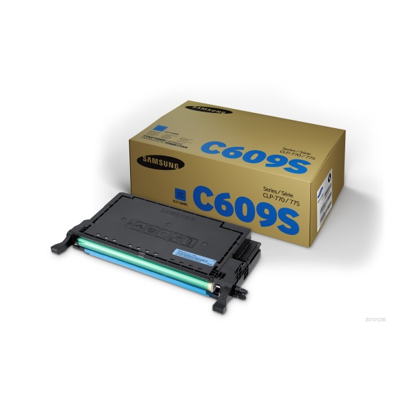 Samsung (CLT-C609S/SEE) CLP-770ND, CLP-775ND Cyan Toner Cartridge (7,000 Yield)