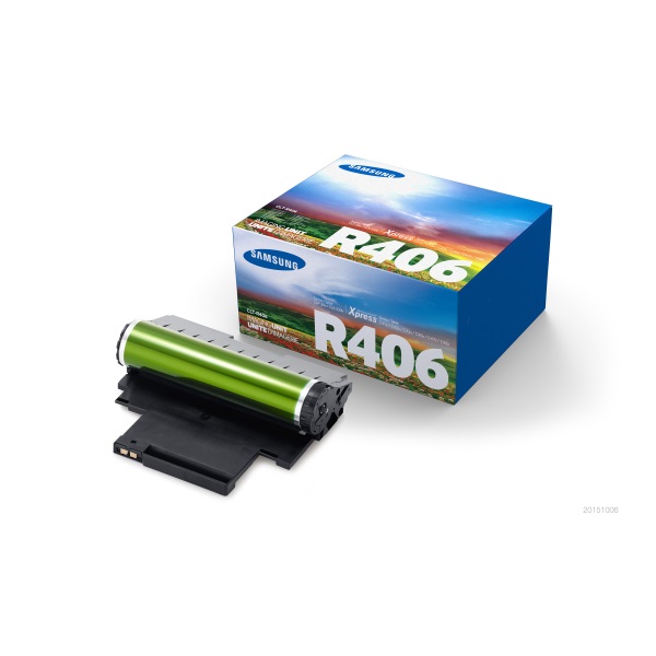 Samsung (CLT-R406/SEE) CLP-365W CLX-3305FW Xpress C410W C430W C460FW C480FW Imaging Unit (16000 Black/4000 Color Yield)