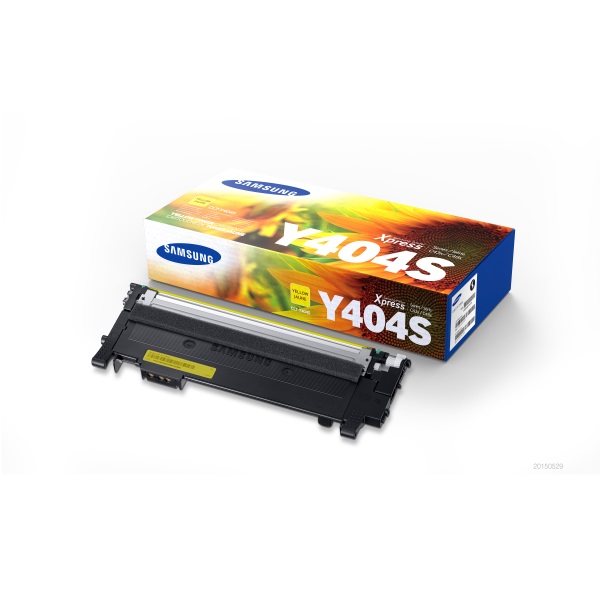 Samsung (CLT-Y404S/XAA) Xpress SL-C430w, SL-C480fw Yellow Toner Cartridge (1,000 Yield)