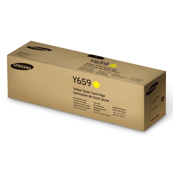 Samsung CLT-Y659S MultiXpress CLX-8640ND, CLX-8650ND Yellow Toner Cartridge (20,000 Yield)
