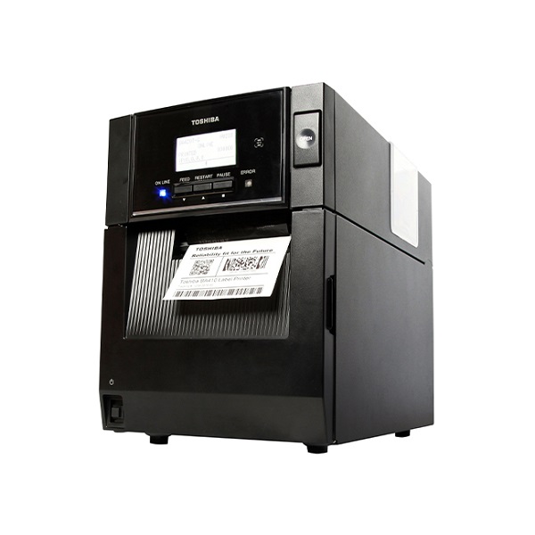 Toshiba BA410T 4" Wide 300DPI Metal Case Thermal Label Printer 8 IPS USB BT Ethernet