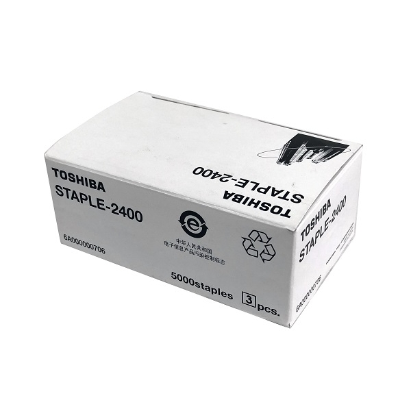 Toshiba Staples for MJ1032, MJ1033, MJ1036, MJ1037, MJ1101, MJ1103, MJ1104, MJ1106, MJ1107, MJ1108, MJ1109, MJ1110, MJ1111, MJ1112 Sorter (5,000 Staples/Ctg) (3 Ctgs/Ctn)
