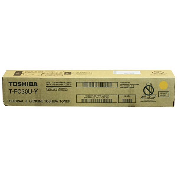 Toshiba e-STUDIO2050c, 2051c, 2550c, 2551c Yellow Toner Cartridge (28,000 Yield)