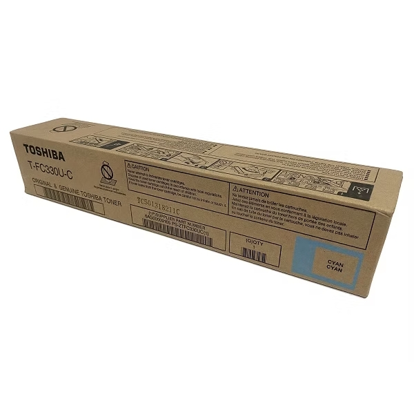 Toshiba eS330AC, eS400AC Cyan Toner Cartridge (17,400 Yield)