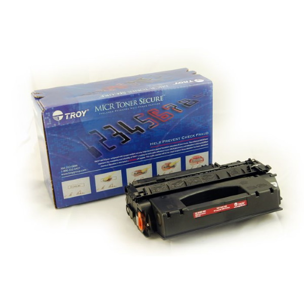 TROY 1320 High Yield MICR Toner Secure Cartridge (6,000 Yield) (Coordinating Non-MICR HP Part: Q5949X, HP LaserJet 1320 Printer)