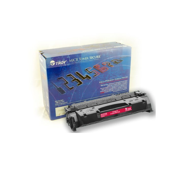 TROY 401 High Yield MICR Toner Secure Cartridge (6,800 Yield) (Coordinating Non-MICR HP Part: CF280X, HP LaserJet M401 Printer)