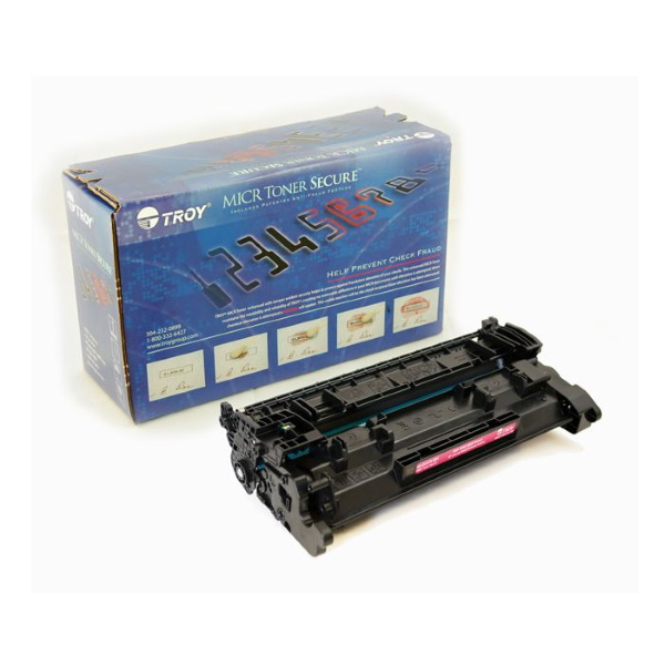 TROY M402, M426 MICR Toner Secure Cartridge (3,100 Yield) (Coordinating Non-MICR HP Part: CF226A, HP LaserJet M402, M426 Printers)