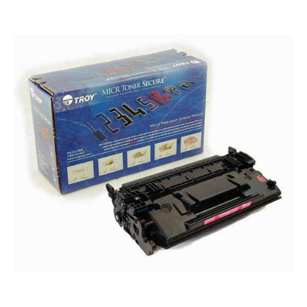 TROY 50045, M506, M527 MICR Toner Secure Cartridge (9,000 Yield) (Coordinating Non-MICR HP Part: CF287A, HP LaserJet M501, M506, M527 Printers)