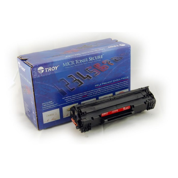 TROY 1606 MICR Toner Secure Cartridge (2,100 Yield) (Coordinating Non-MICR HP Part: CE278A, HP LaserJet P1606 Printer)