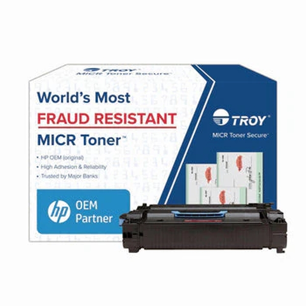 TROY 806 Standard Yield MICR Toner Secure Cartridge (30,000 Yield) (Coordinating Non-MICR HP Part: CF325X, HP LaserJet M806 Printer)