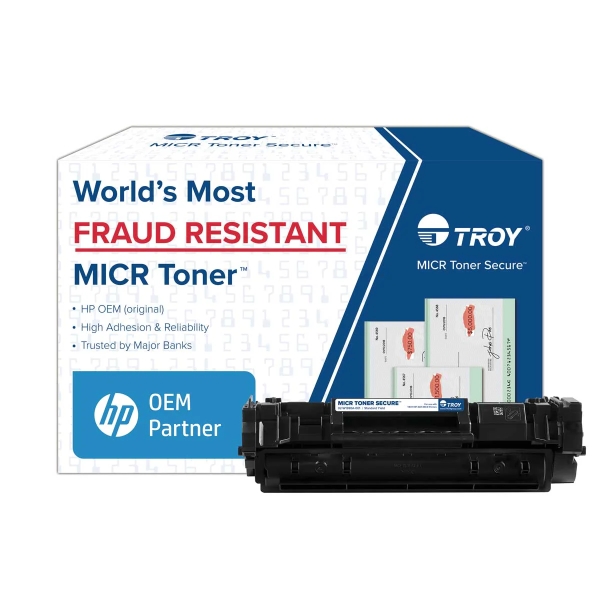 TROY 3001 MICR Standard Yield Toner Secure Cartridge (1,500 Yield) (Compatible with HP LaserJet M3001 Printers, HP Toner OEM# W1380A)