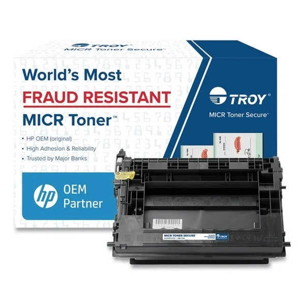 TROY M611, M612 MICR High Yield Toner Cartridge (25,000 Yield) (Compatible with HP (70X) LaserJet M611, M612 Printers)