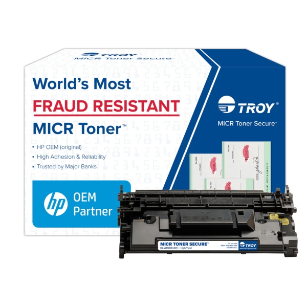 TROY 4001, 4101 High Yield Secure MICR Toner Cartridge (9,500 Yield) (Compatible with HP LaserJet Pro 4001, 4101 Printers, HP Toner OEM# W1480X)