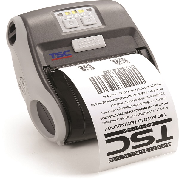 TSC Alpha-3R Direct Thermal Mobile Label Printer (4 ips) (203 dpi) (2.83" Print Width) (RS-232 Serial/USB) (Wi-Fi)