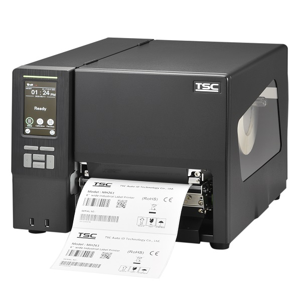 TSC MH361T Thermal Transfer Industrial Label Printer (10 ips) (300 dpi) (6.61" Print Width) (Ethernet/Parallel/RS-232 Serial/USB/USB Host) (Touch Display) (Wi-Fi Ready)