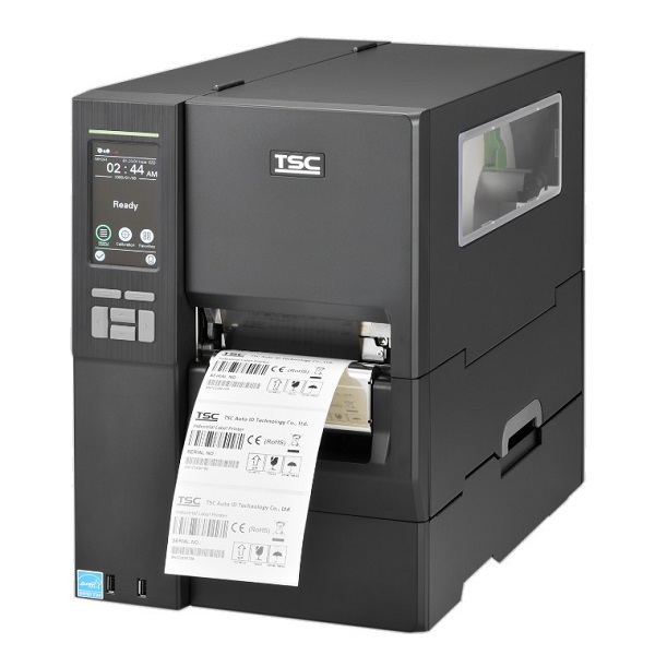 TSC MH641P Thermal Transfer Industrial Label Printer (6 ips) (600 dpi) (4.09" Print Width) (Ethernet/RS-232 Serial/USB/USB Host) (US) (Wi-Fi Ready) (Includes Full Internal Rewind)