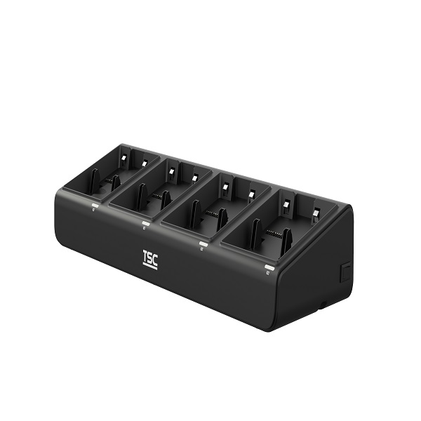TSC P-BC4-001(4-Slot Battery Charger Station US) For Alpha 30 & Alpha 40 Option