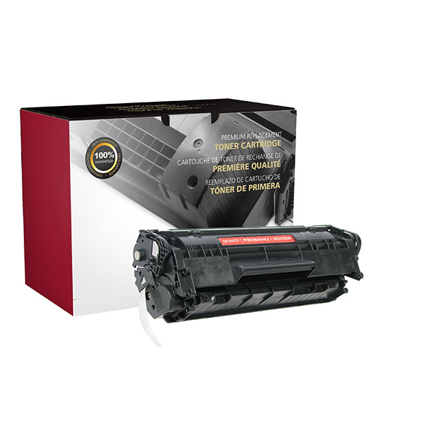 CIG Remanufactured MICR Toner Cartridge for LJ 1010 1012 1015 1018 1020 1022 3015 3020 3030 3050 3052 3055 M1005 M1319f (Alternative for HP Q2612A 12A) (2000 Yield)